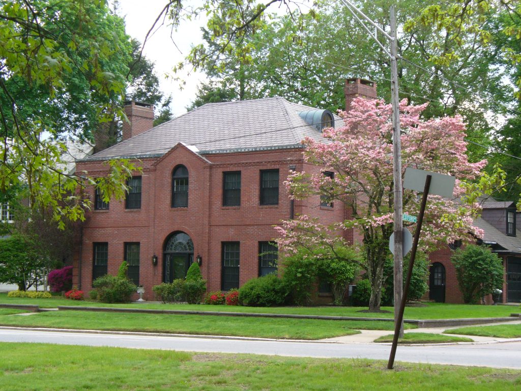 A historic home in the Blackstone neighborhood
