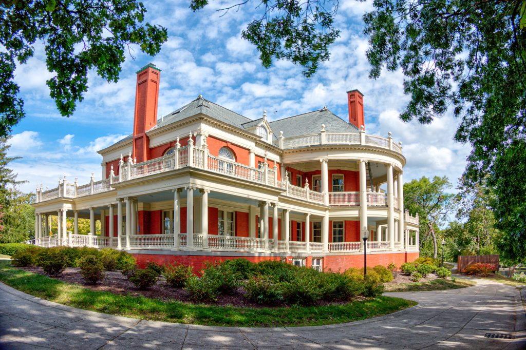 The historic Casino at Roger Williams Park