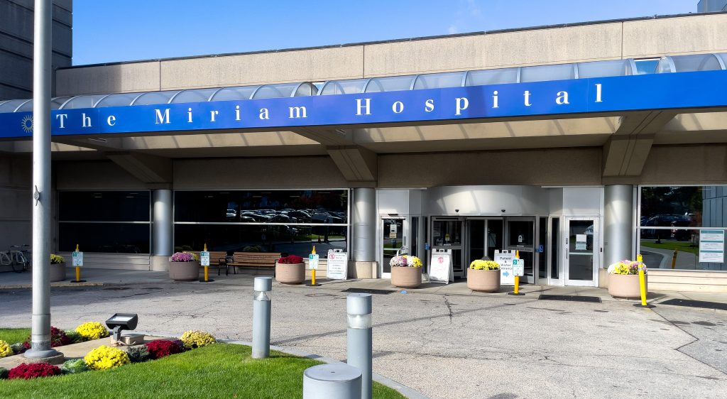 The Miriam Hospital in the Hope neighborhood
