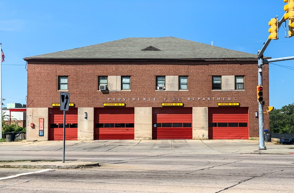 The Mount Hope fire station