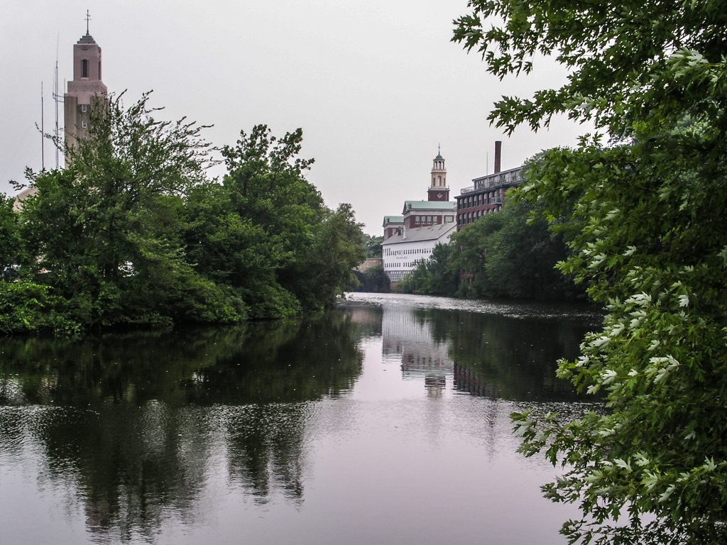 The Blackstone River in Pawtucket