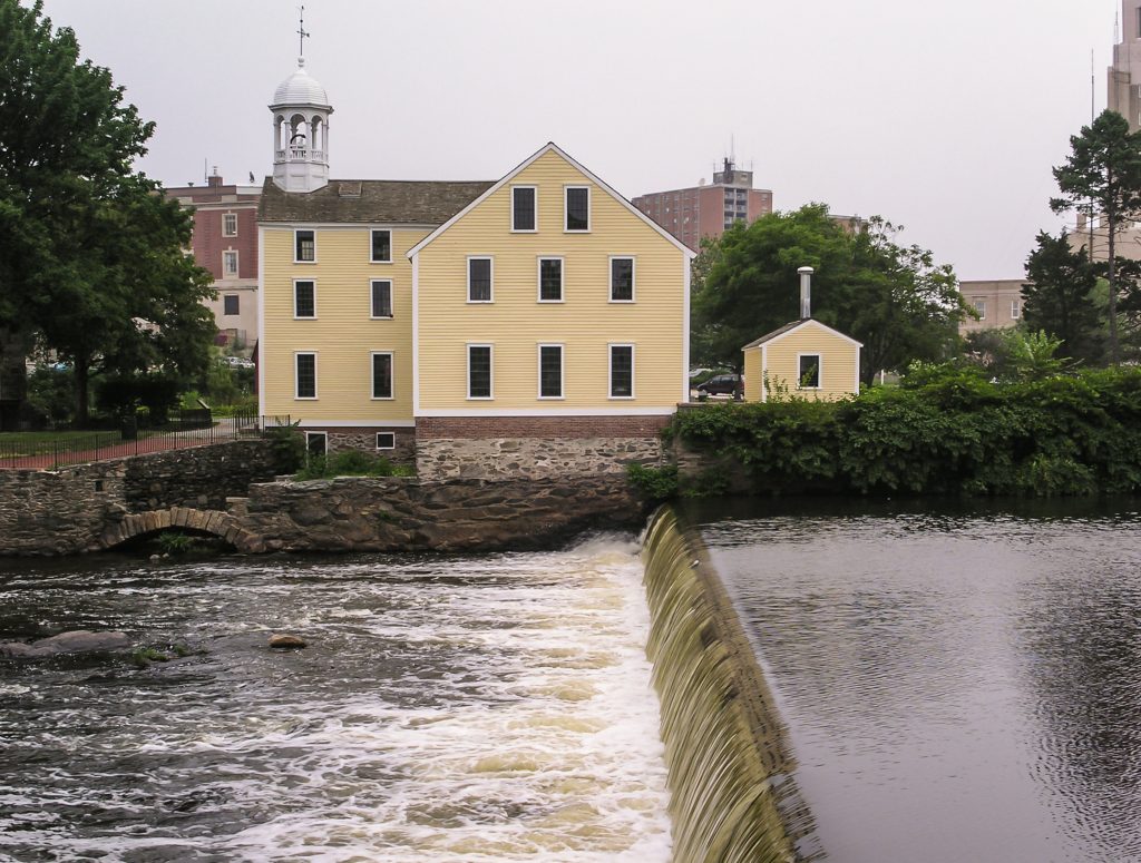 Slater Mill on the Blackstone River