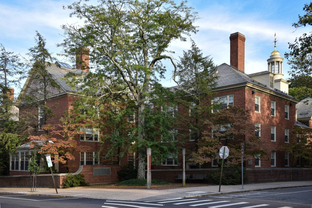 A historic apartment building in Wayland